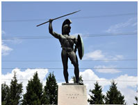 statue of kind leonidas