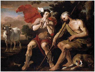 hermes and giant argos