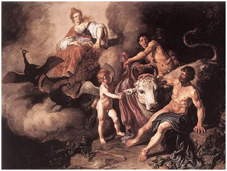 Hera, Zeus and Io