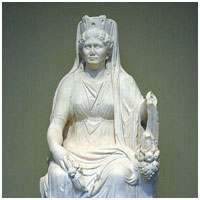 rhea greek mythology statue