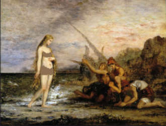 Aphrodite, goddess of love, beauty and pleasure